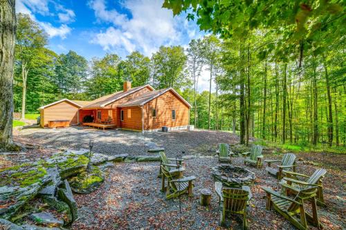 Union Dale House | 2 Mi to Elk Mountain: Secluded Union Dale Home!