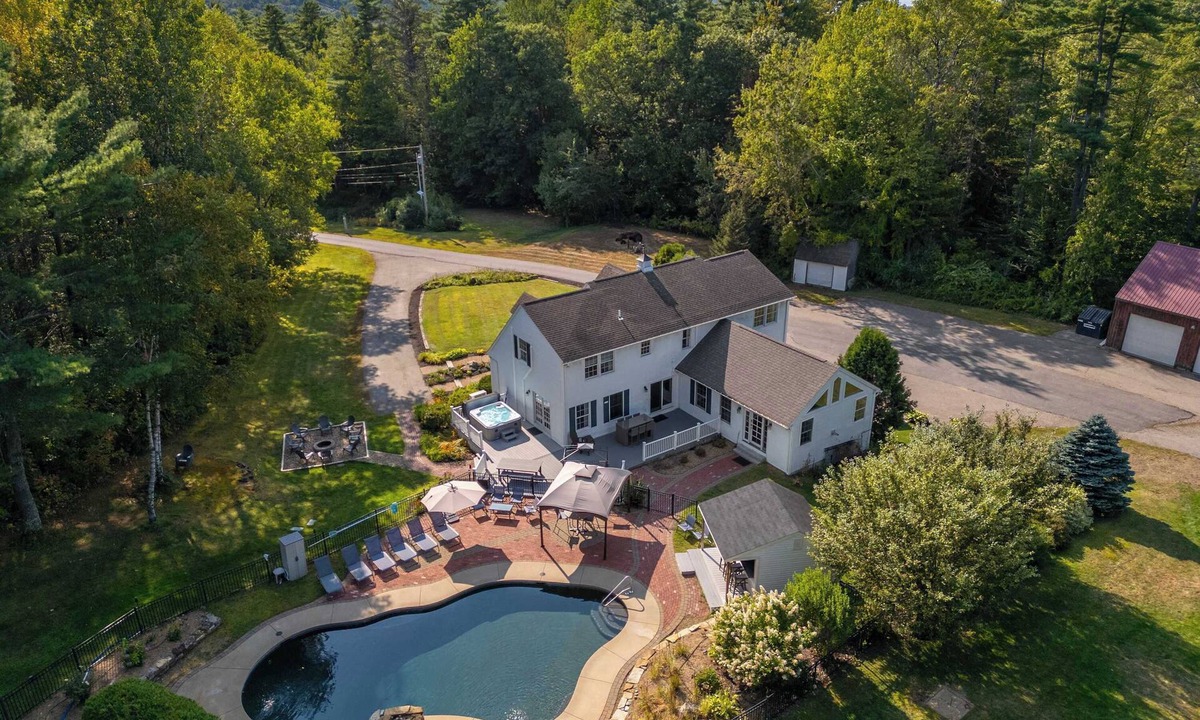 Laconia House | Gilford Getaway - Pool & Hot Tub - Lakes Region