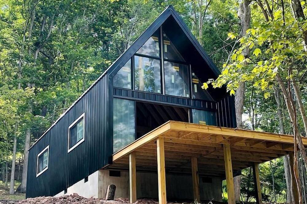 Mathias Cabin | Gorgeous A-Frame Cabin Nestled in the Trees near Lost River, West Virginia