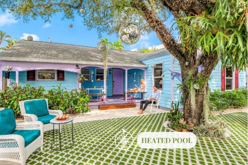 Colee Hammock House | Heated Pool Las Olas Victoria Park Near Beach Escapism at its finest Mermaid Key