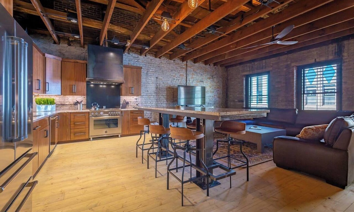 Morganton Apartment | Historic Loft in the Heart of Downtown Morganton