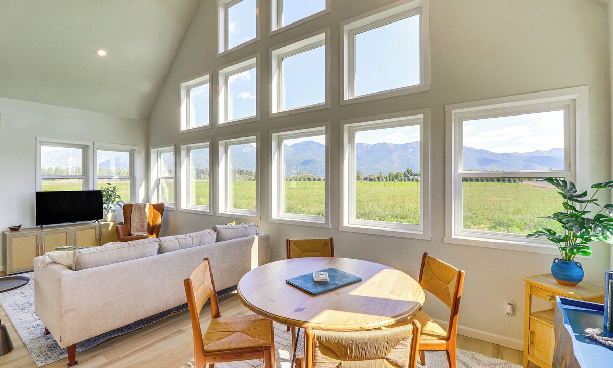 Creston Cottage | Kalispell Mountain Getaway w/Hot Tub & Fire Pit!