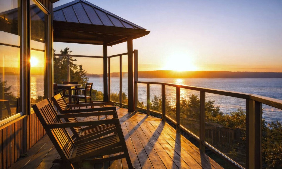 Langley House | Langley Oasis with Beach Access, Yoga Studio, and Chefs Kitchen