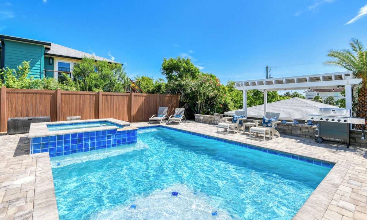 Butler Beach House | Luxury 8BR Ocean Views, Pool & Heated Spa, Walk to the Beach! 360 Views from Top