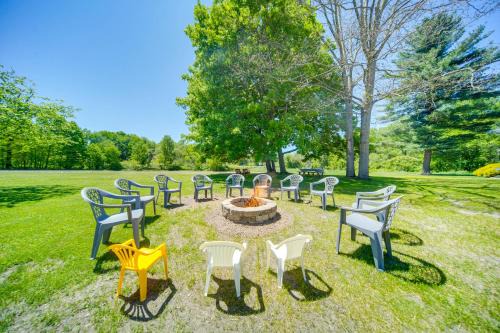 Centerville House | Pet-Friendly Centerville Home w/Fire Pit & Grill