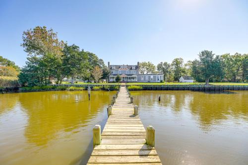 Allen House | Riverfront Gem w/Fire Pit in Eden