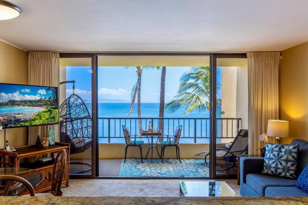 Kihei Apartment | Sugar Beach Resort 534- Oceanfront with amazing views at Sugar Beach Resort