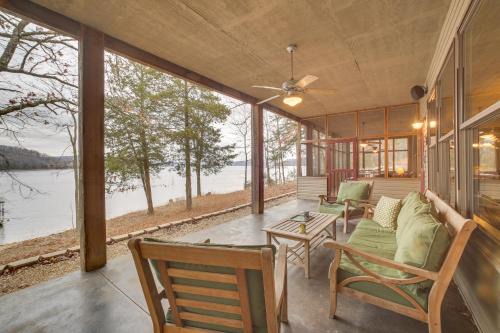 Garfield House | 'Water’s Edge': Home on Shore of Beaver Lake!