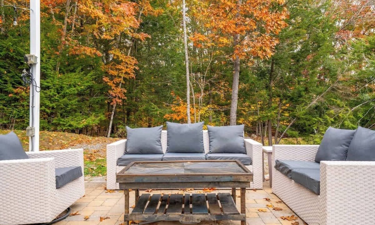 Windham House | Windham Lakefront: Fire Pit and Modern Comforts