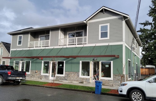 Monroe Apartment | #203 New 2BR Condo near Evergreen State Fairgrounds