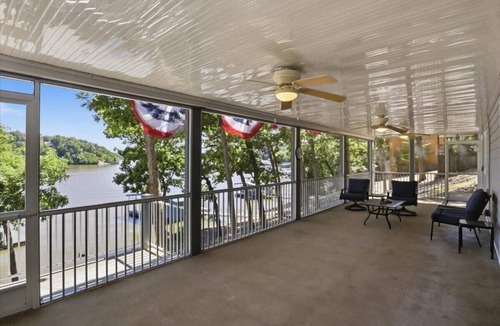 Stover House | 4 Bed 3 Bath Lakefront Home with Private Dock