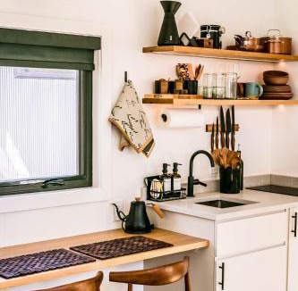 South Fork Ski Chalet | A-Frame Cliffside Studio Cabins