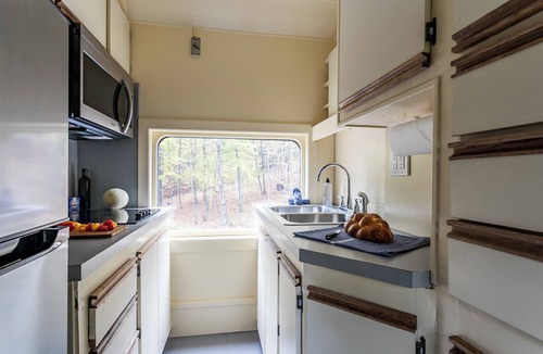 Acra House | Authentic 1940s Pullman Train Car Nestled in Bucolic Catskill Woods