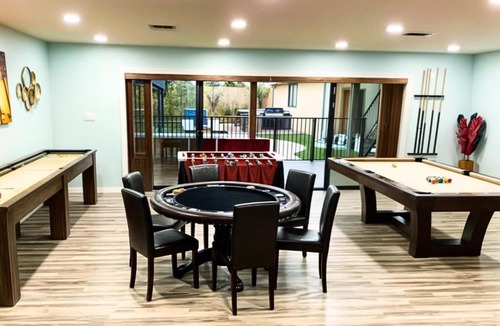North Las Vegas House | Buddha Mansion Compound - Pickle Ball - Basket ball - Pool - Hot Tub - Sauna Game Room and much more