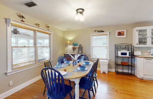 Colington Harbour House | Charming retreat with waterfront views, beach access, pool, & private hot tub
