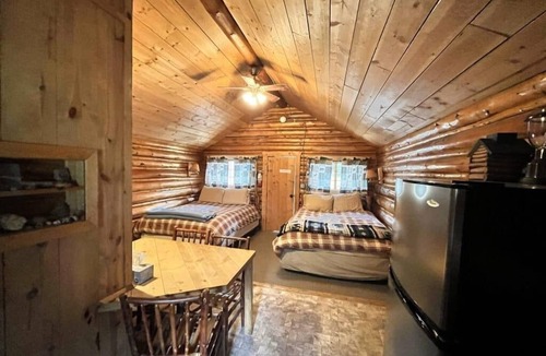 Cooke City-Silver Gate Cabin | Comfy cabin is situated on the Silver Gate property which overlooks 10,000ft tall mountain peaks surrounding the town.