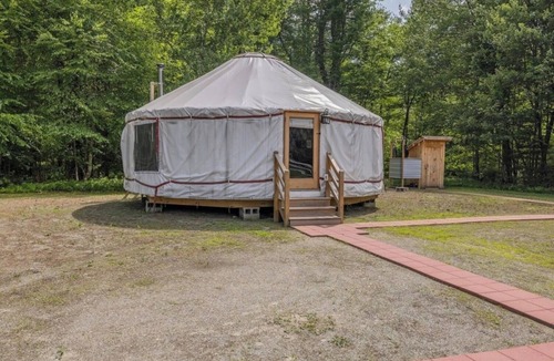 Mason House | Cozy, 1-bedroom Yurt in serene Mason, NH with the comfort of A/C and Heat