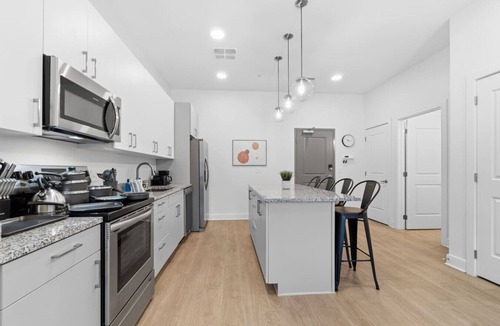 Little Italy Apartment | Cozy 1BR Near Museums | Free Parking, GYM, +W/D