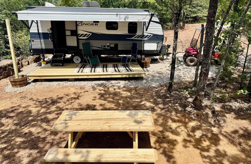 Osage County House | Cozy Glamping at Keystone Lake: Boat Rental, Hiking, Campfire, Serene Outdoors