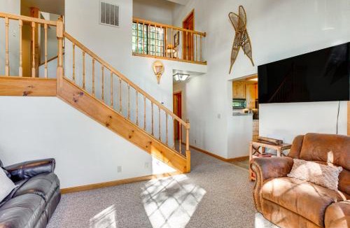 Bear Valley House | Deck w/Mountain Views: Cabin in Bear Valley!