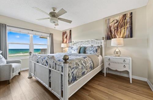 Seawinds Condo Apartment | Direct oceanfront 2/2 corner condo with large balcony, heated pool, and garage parking