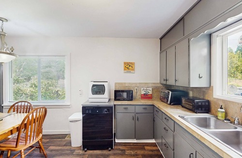 Thurston House | Dog-friendly, riverfront home with WiFi, deck & private washer/dryer