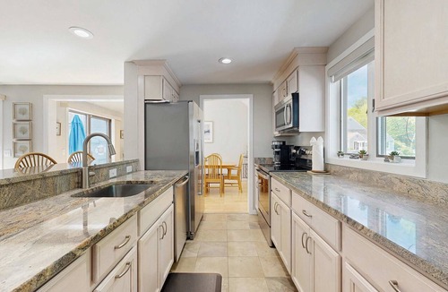Mews Village Condo | Golf course-front townhouse with private heated pool & poolside patio