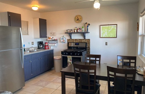 Van Buren House | Guests enjoy their own one bedroom apartment in the Ozarks