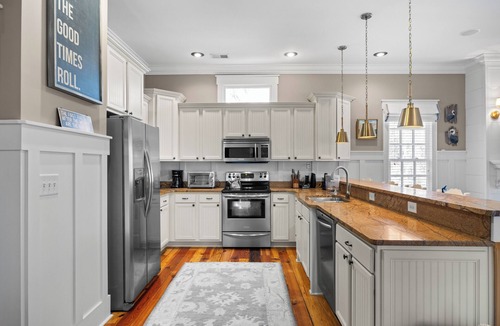 North Litchfield Beach House | Handsome Raised Beach House, Communal Pool, Shortcut to Beach, Adult Dog Welcome