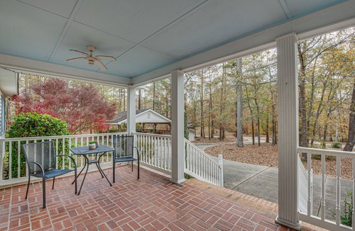 Covington Cottage | Historic Covington Getaway w/Fireplace & Yard!