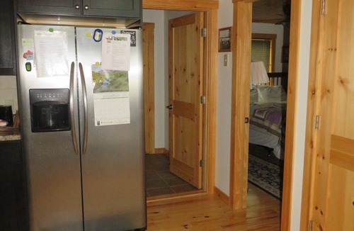 Ellsworth Ski Chalet | Lakefront log home on Graham Lake in Ellsworth, Maine