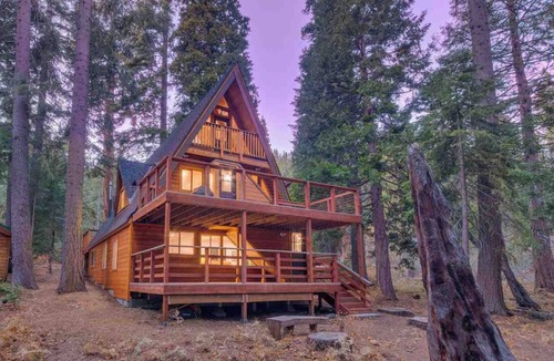 Sunnyside Ski Chalet | Magical A- frame Chalet in fabulous Tahoe City, walking distance to the lake