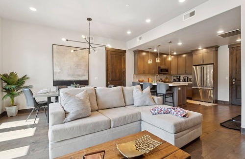 Park City Condo | Modern Mountain Escape at Blackstone Walk to PCMR!