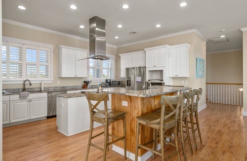 North Litchfield Beach House | Oceanfront home with private swimming pool and spa at North Litchfield Beach in Pawleys Island
