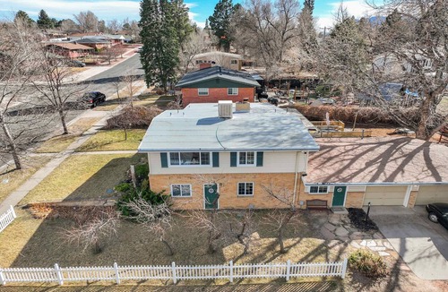 East Colorado Springs House | Patio, Mini Treehouse & Deck with Palmer Park view