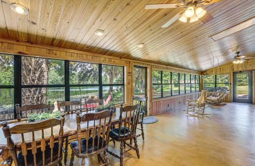 Ruffin House | Pet-Friendly Ehrhardt Home w/Private Pond & Yard!