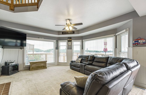 Rocky Mount House | Private Dock + Boat Slip! Lake of the Ozarks Haven