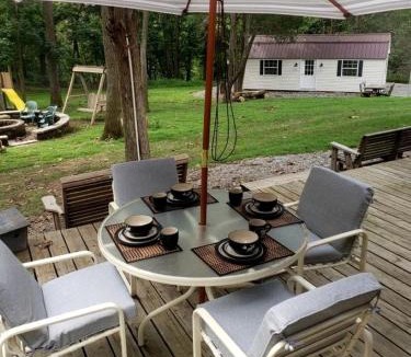 Clear Spring House | Private Pet-Friendly Cabins with Fire Pit for Nature Escapes in Clear Spring, Maryland, for Memorable Family Glamping Trips