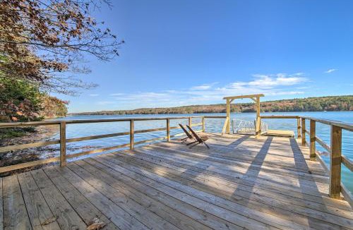 Wiscasset House | Riverfront Coastal Escape with Deep Water Dock!