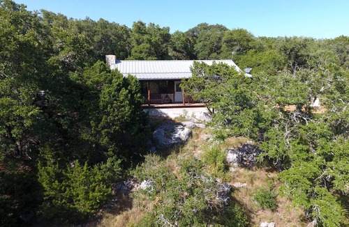 Dripping Springs House | Secluded Waterfront Cabin- Canoe, Fish, Swim & Stargaze near Pedernales Falls