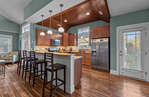 Corolla Light House | Shoes on the Beach at Beacon Villas 4 Bedroom Townhouse, Trolley Service to Beach Access