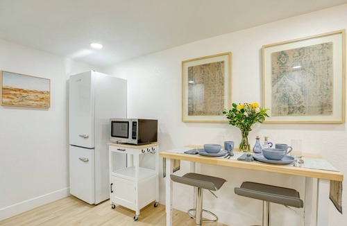 Washington Park West Apartment | Steps from Wash Park: Modern Apt, Patio + Parking