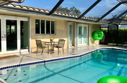 South Corals House | Stunning Vacation Home; Pool, Grill; Close to Shopping; Great for Family!