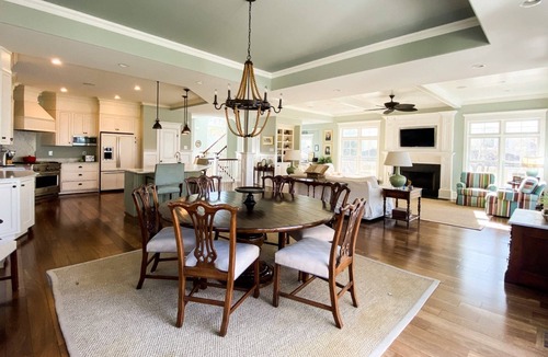 Severna Park House | Stunning Waterfront Home in Round Bay with multiple living spaces