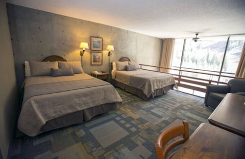Salt Lake Mountain Resorts Cabin | Suite/Loft Room at the Iron Blosom in Snowbird- walk to lifts