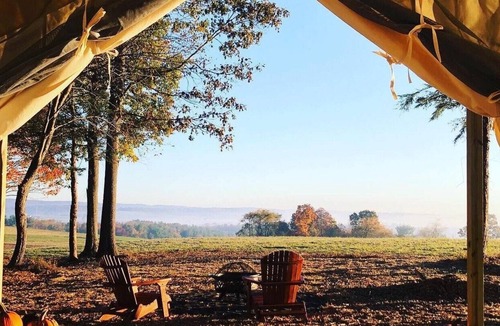 Rehrersburg RV Rental | Tentrr Signature Site - A PA Dutch Dromijn - Coleman Cooking Site