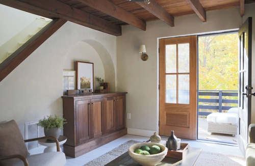 Railroad Cabin | The Creek House: A Creekside Retreat with Hot Tub and Electric Bikes