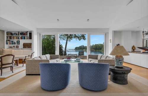 Guilford House | The ultimate in privacy. Lovely 4-bedroom estate with AC in peaceful Guilford