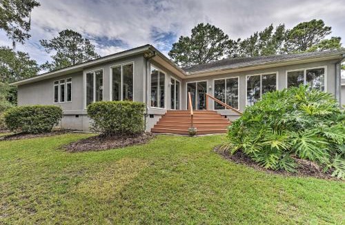 Okatie House | Waterfront Home w/Shared Dock on Okatie River