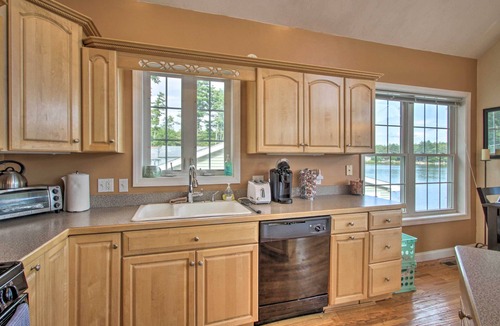 Milton House | Waterside Haven on Milton Pond w/Deck & Boat Dock